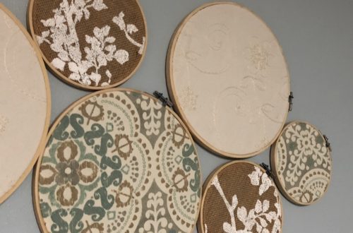 Embroidery Hoop Fabric Craft