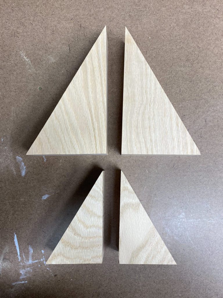 Cut Wood for Mountain Bookends