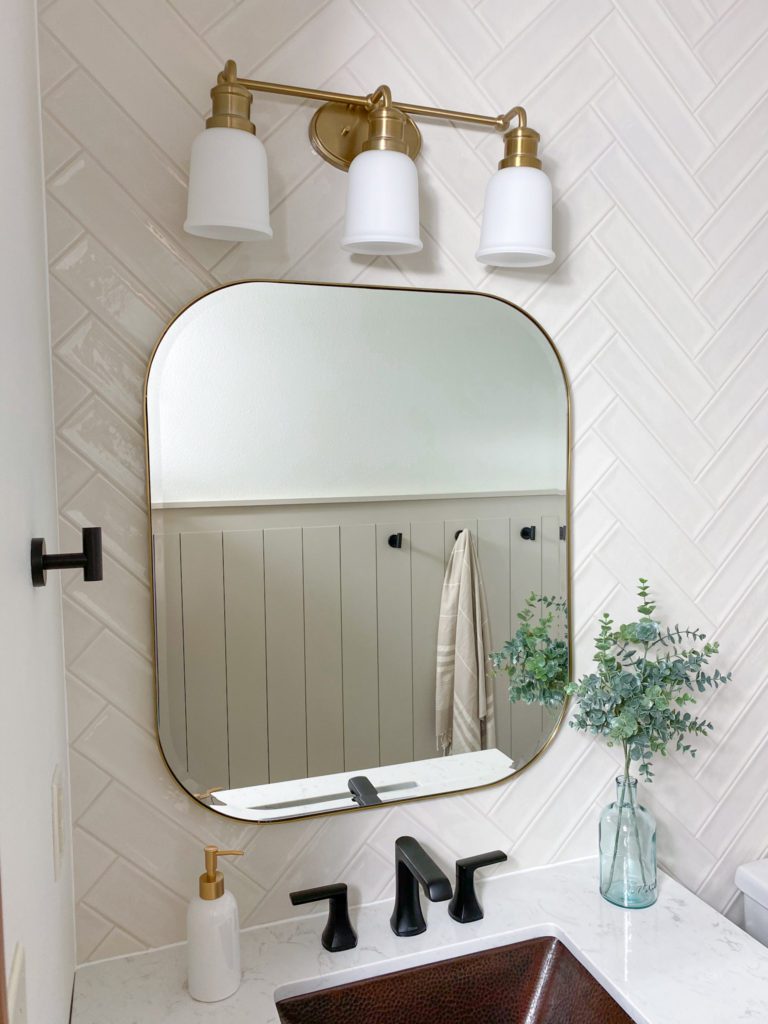 Final Coastal Bathroom Reveal