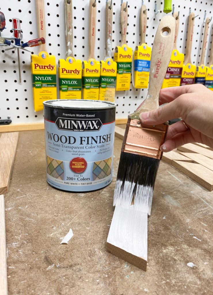 Applying Minwax Stain