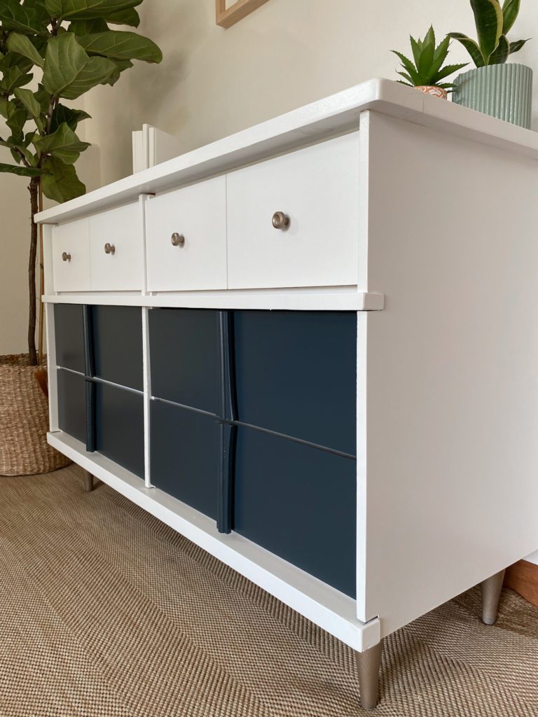 How to get this smooth finish on painted furniture