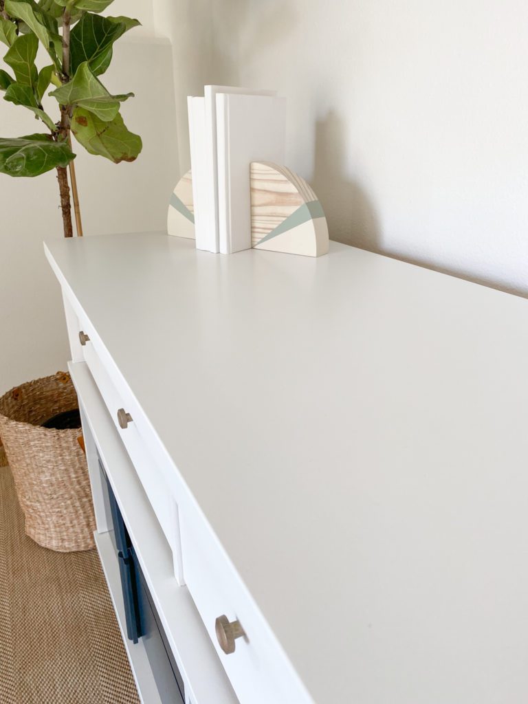 Smooth finish on painted furniture
